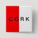 Zoek naar kurk buttons Ierland