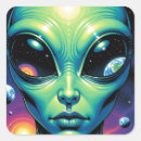 Zoek naar buitenaards stickers Generatief element