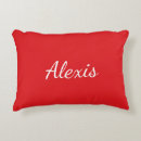 Zoek naar rood accent kussens For her