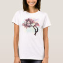 Recherche de fleurs de cerisier tshirts Cerise