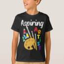 Zoek naar kunstenaars palet tshirts Schilderij
