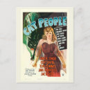 Recherche de affiche de film cartes postales Chat