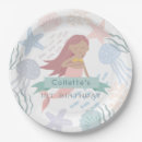 Recherche de mer assiettes Sirène
