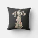 Recherche de typographie florale coussins Botanique