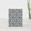 Recherche de tache noire vœux cartes Leopard spots