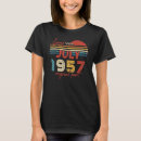 Recherche de légende depuis 1957 tshirts Anniversaire
