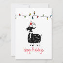 Recherche de chèvre noël cartes Mignon
