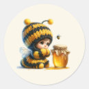 Recherche de abeilles mignonnes autocollants Insecte