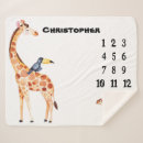 Recherche de croissance de bébé couvertures plaids Aquarelle