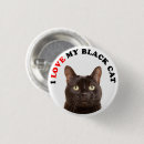 Recherche de le chat noir badges Félin