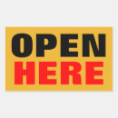 Recherche de ouvrir autocollants Ouvert