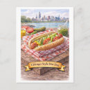 Recherche de hot dog cartes postales Américain