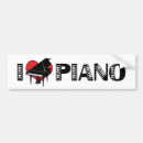 Recherche de piano voiture autocollants Pianiste