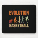 Zoek naar evolutie muismatten Basketbal
