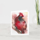 Recherche de oiseaux de neige vœux cartes Rouge