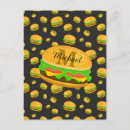 Recherche de burger cartes postales Foodie