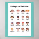 Zoek naar emoties posters School