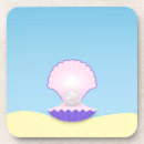 Zoek naar seashell onderzetters Zand