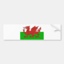 Recherche de pays galles voiture autocollants Dragon
