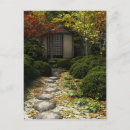 Recherche de feuilles thé cartes postales Japonaise