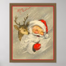 Recherche de vintage santa posters Vieux