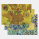 Recherche de peinture de tournesol papier cadeau Vincent van gogh
