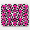 Recherche de crâne rose tapis souris Motif
