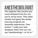 Recherche de anesthésie autocollants Anesthésiste