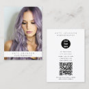 Recherche de photographe commercial cartes visite Code qr