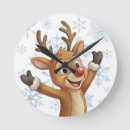 Recherche de rennes horloges Rudolph