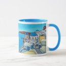 Recherche de santorini tasses Oia