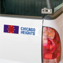 Recherche de chicago voiture autocollants Drapeau de chicago