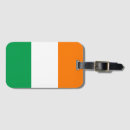 Recherche de irlandais bagages étiquettes Drapeau
