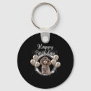 Zoek naar poodle sleutelhangers Grappige hond