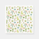 Recherche de motif cactus serviettes Jardin
