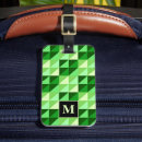 Recherche de triangles bagages étiquettes Monogramme