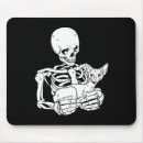 Zoek naar kwade kat muismatten Skellington