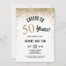Recherche de 50 ans invitations Script