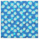 Zoek naar waterlelie stoffen Blauw