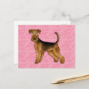 Recherche de amour de chien cartes postales Terrier