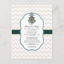 Zoek naar ahoy daar briefkaarten Nautisch baby shower