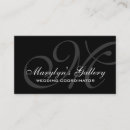 Recherche de coordonnateur mariage cartes visite Élégant
