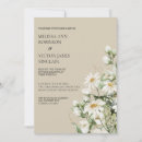 Recherche de de marguerite mariage invitations Simple