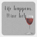 Recherche de vin drôle autocollants Citer