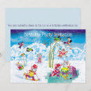 Recherche de ski de neige invitations Pour enfants