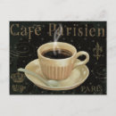 Recherche de café parisien cartes postales Français