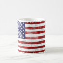 Recherche de drapeau américain grunge tasses Affligé