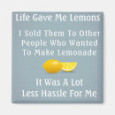 Recherche de citron magnets Amusant
