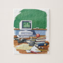 Recherche de tableau noir puzzles Carré
