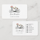 Recherche de vélo vintage cartes visite Antique